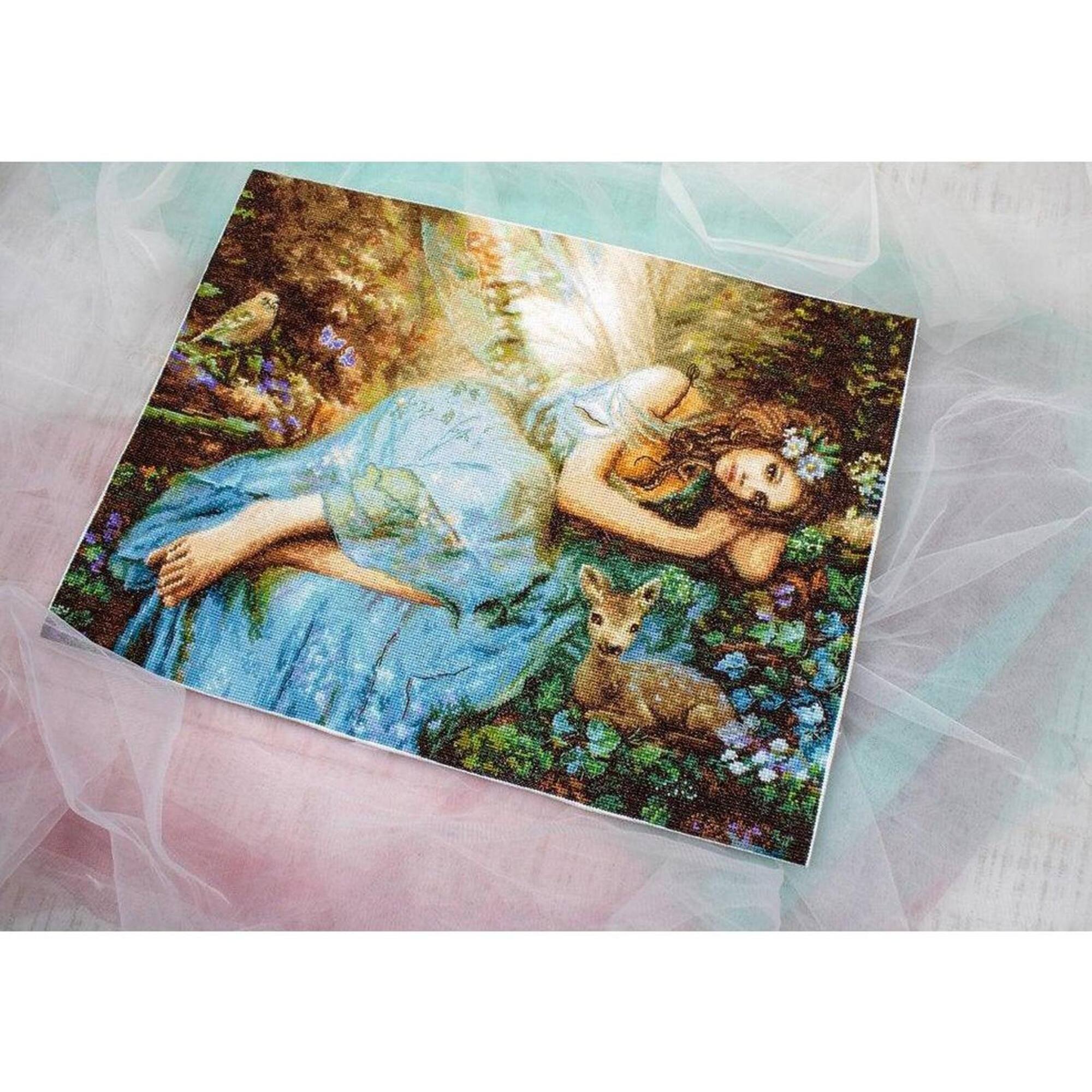 Letistitch Spring Fairy Counted Cross Stitch Kit